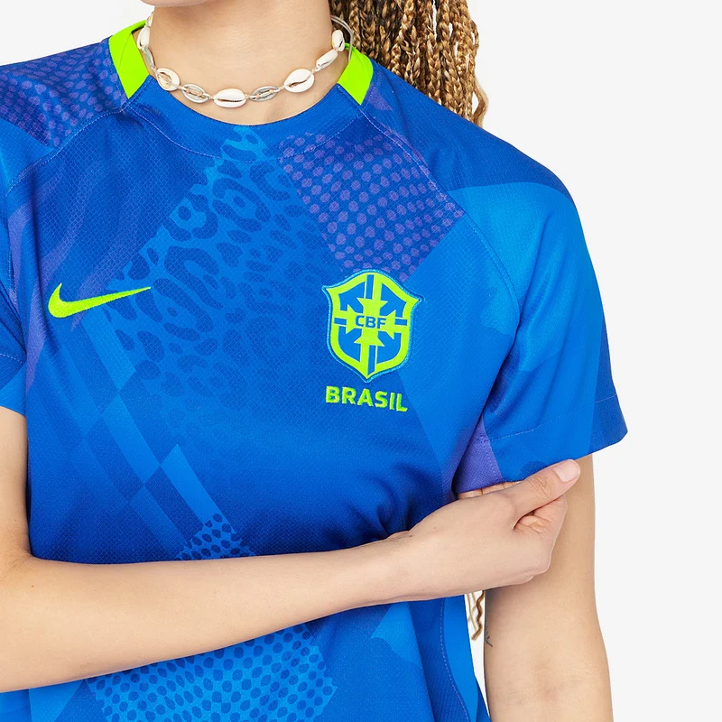 Maillot Extérieur Nike Brésil 2025 Dri-FIT Stadium pour Femme