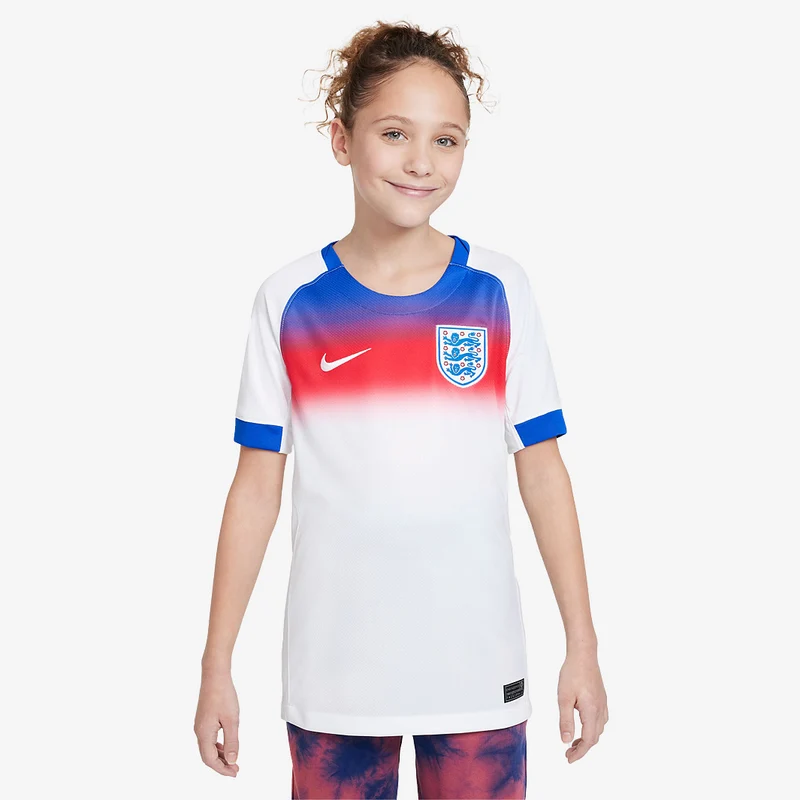Maillot Domicile Nike Angleterre 2025 Dri-FIT Stadium pour Enfant