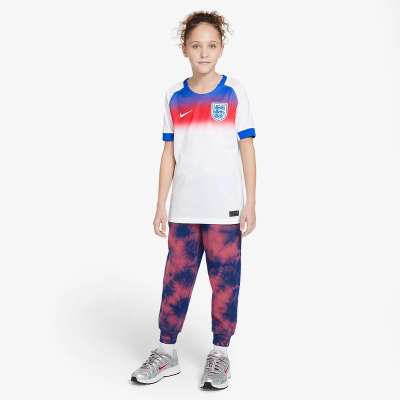 Maillot Domicile Nike Angleterre 2025 Dri-FIT Stadium pour Enfant