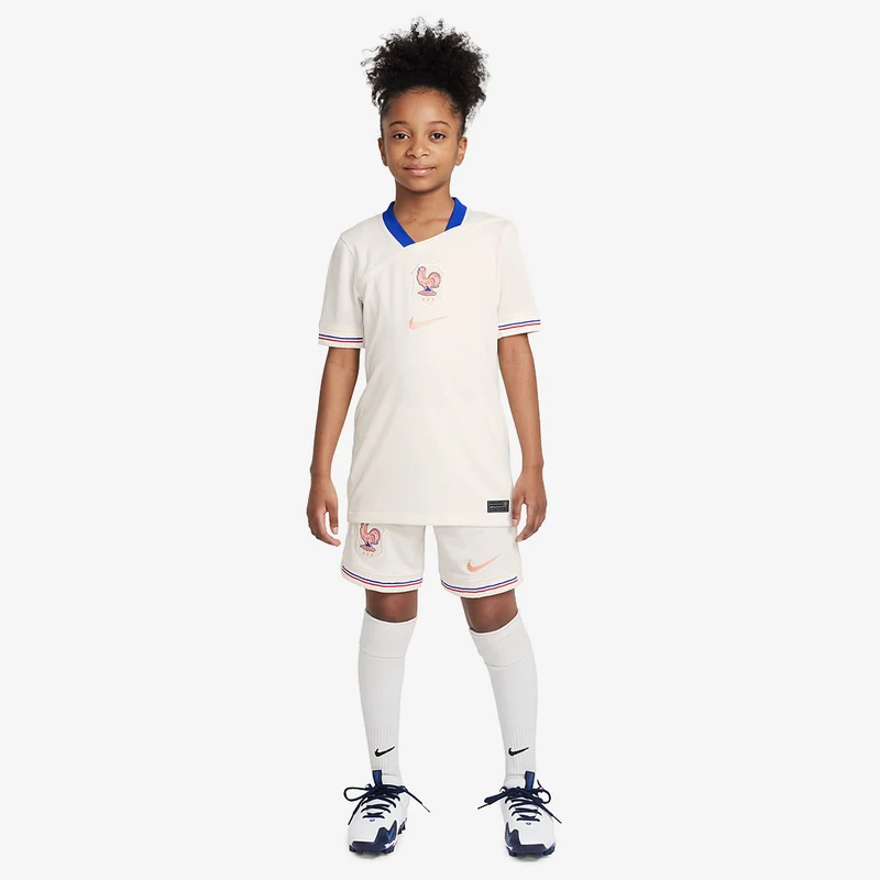 Maillot Extérieur Nike France 2025 Dri-FIT Stadium pour Enfant