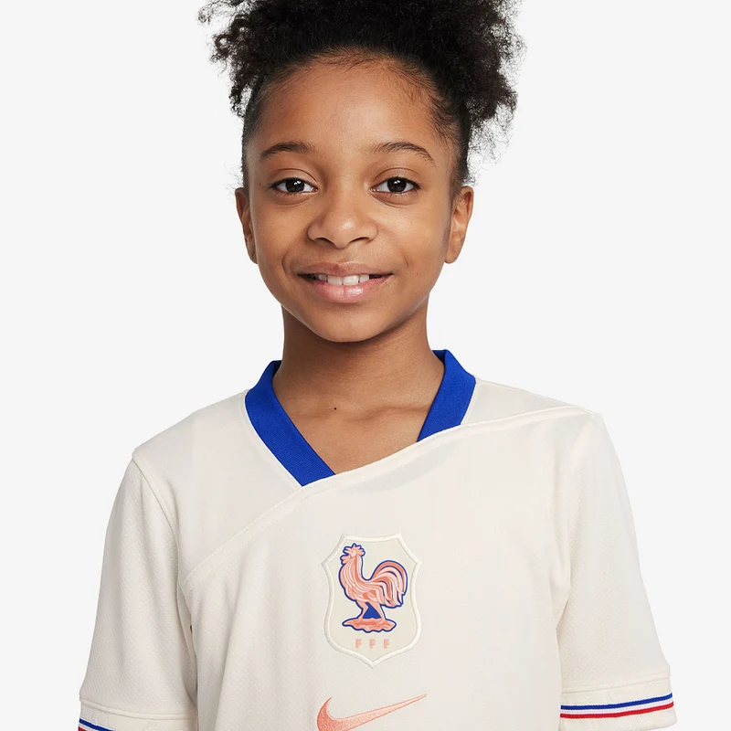 Maillot Extérieur Nike France 2025 Dri-FIT Stadium pour Enfant