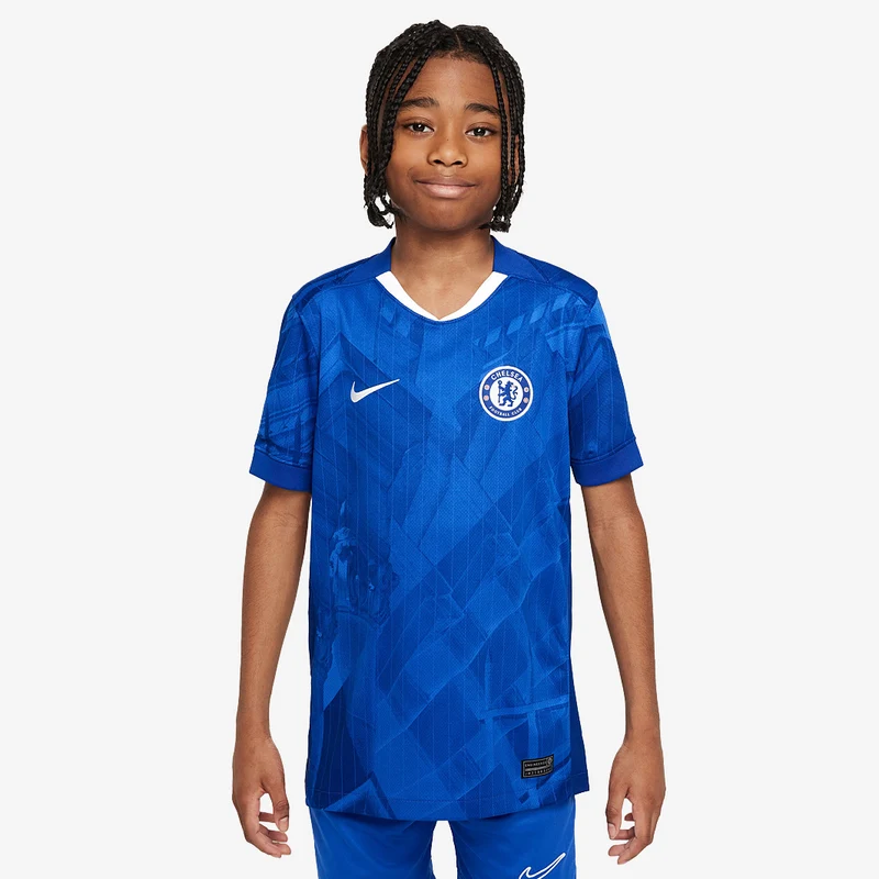 Maillot Domicile Nike Chelsea 25/26 Dri-FIT Stadium pour Enfant