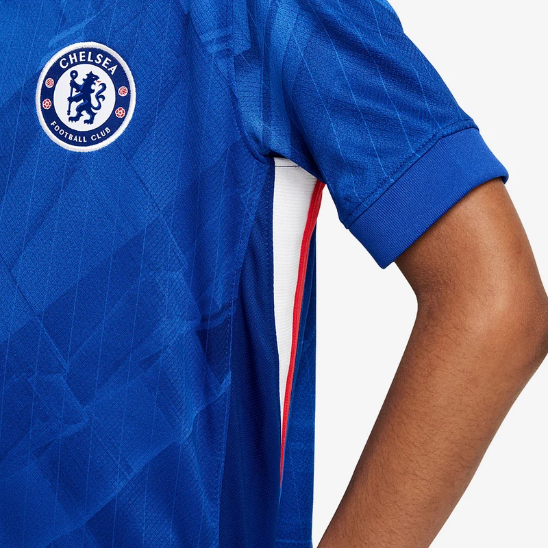 Maillot Domicile Nike Chelsea 25/26 Dri-FIT Stadium pour Enfant