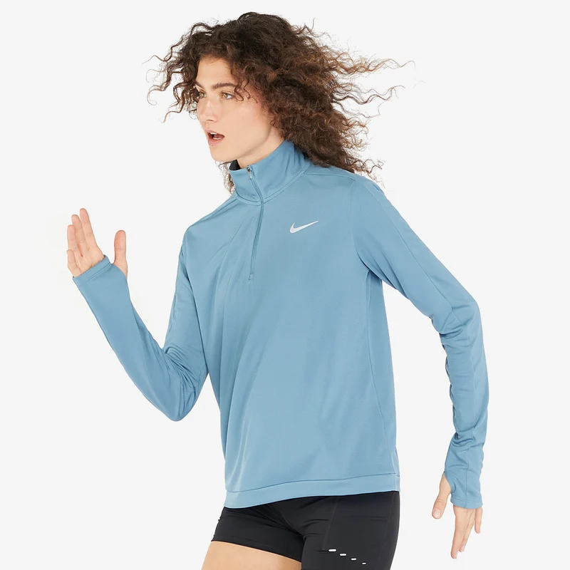 Haut Nike Dri-FIT Pacer Demi-Zip pour Femme
