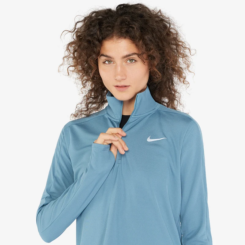 Haut Nike Dri-FIT Pacer Demi-Zip pour Femme