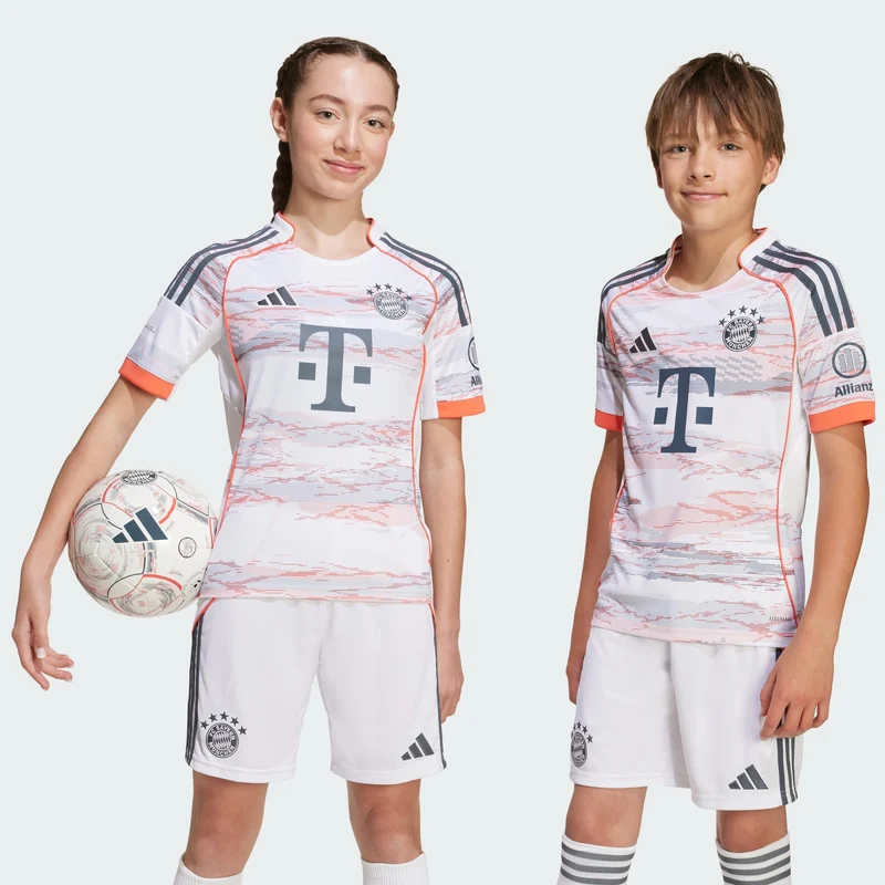 adidas Kids Maillot extérieur FC Bayern 25/26 Enfants
