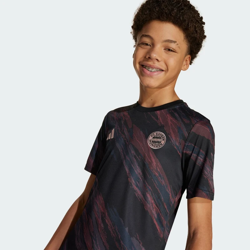 adidas Kids Maillot d'échauffement FC Bayern 25/26 Enfants