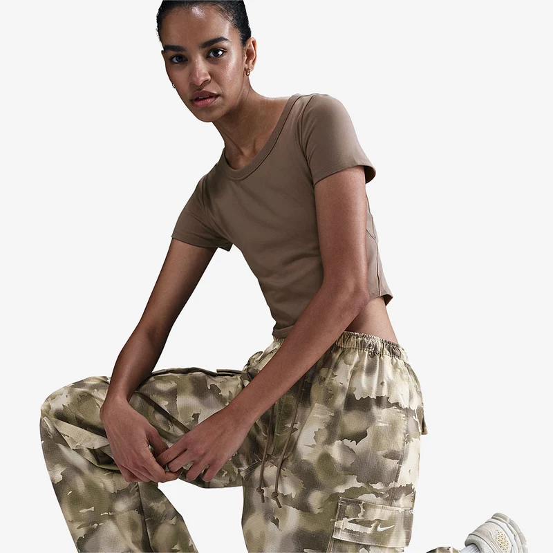 Nike Pantalon cargo oversize taille mi