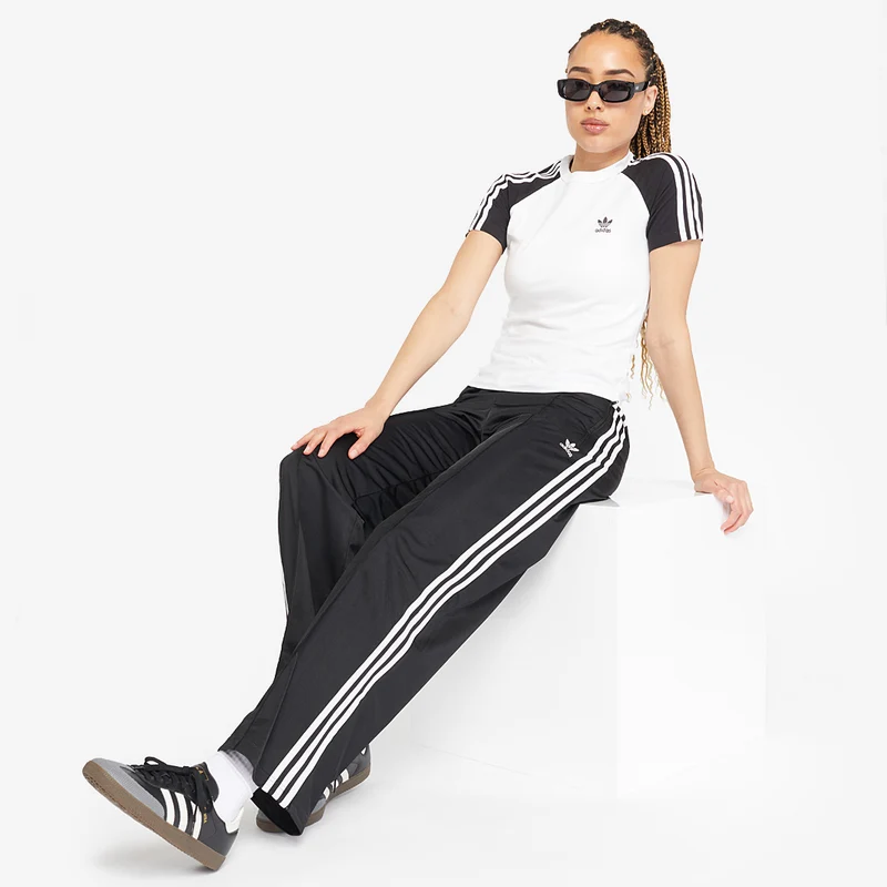 T-Shirt adidas Originals Adicolor 3-Stripes Raglan Slim pour Femme