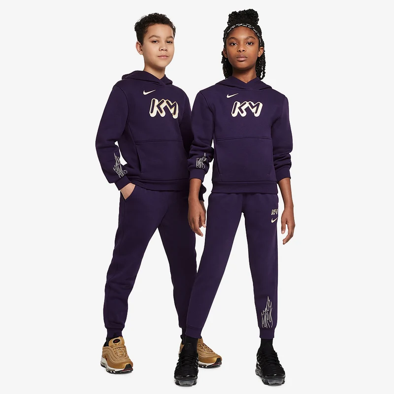 Sweat à Capuche Nike x Kylian Mbappé Club Fleece pour Enfant