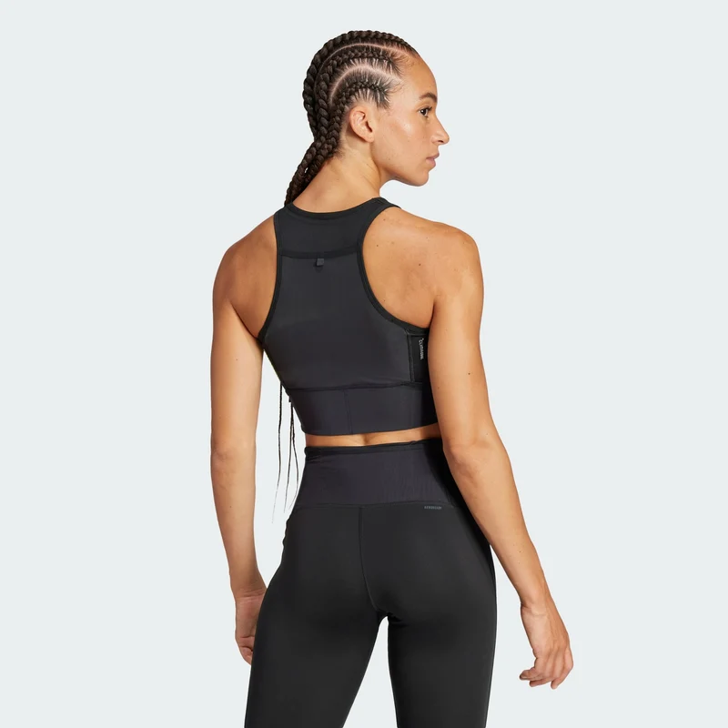 Haut Crop adidas adizero Gel Pocket pour Femme