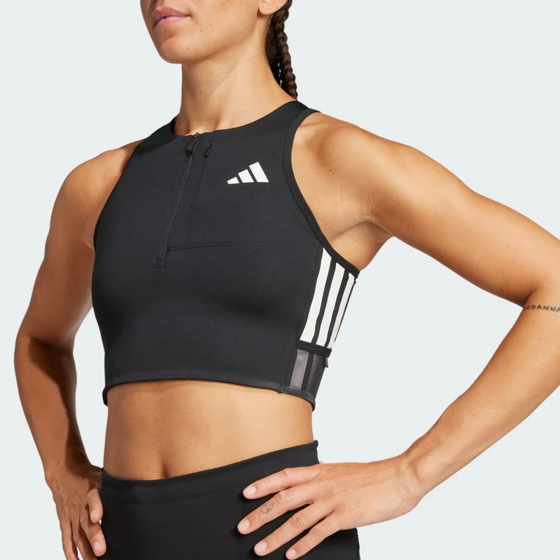 Haut Crop adidas adizero Gel Pocket pour Femme