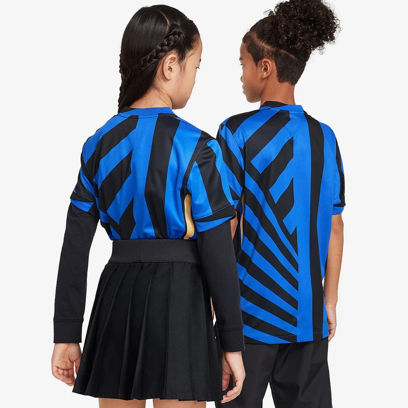 Maillot Domicile Nike Inter Milan 24/25 Dri-FIT Stadium MC pour Enfant