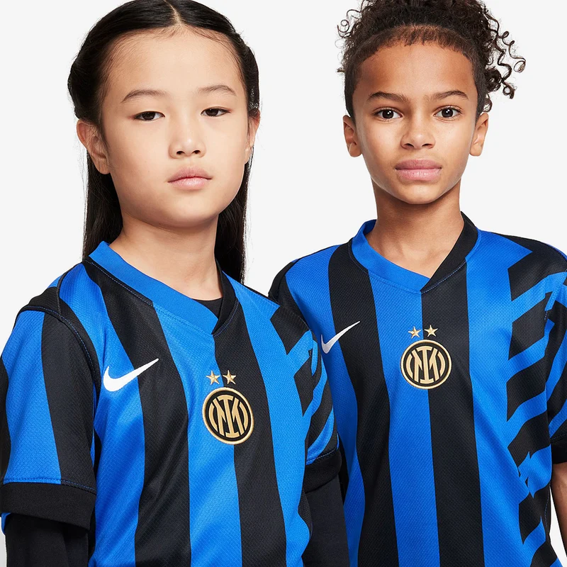 Maillot Domicile Nike Inter Milan 24/25 Dri-FIT Stadium MC pour Enfant