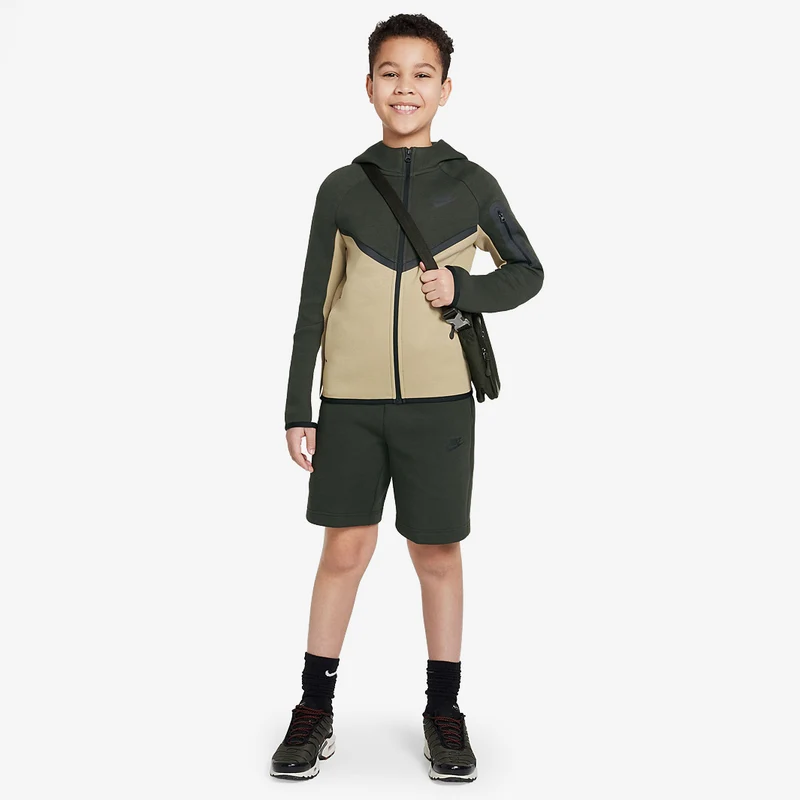 Sweat à Capuche Nike Sportswear Tech Fleece Zippé pour Enfant (8-15 ans)