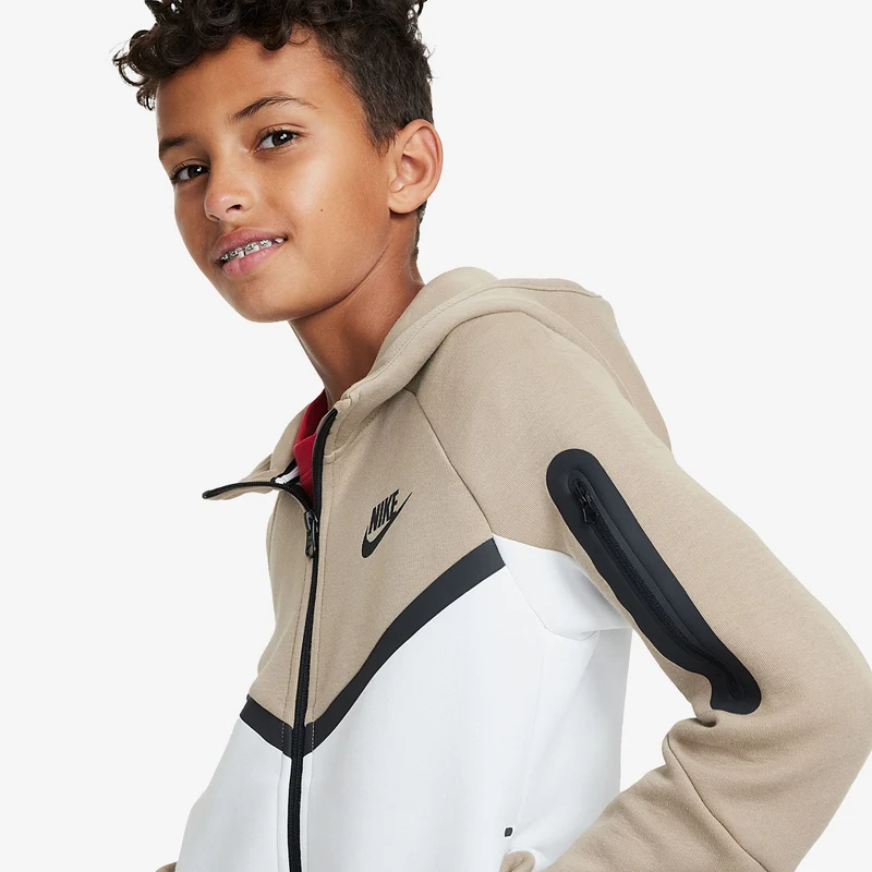 Haut Nike Sportswear Tech Fleece Entièrement Zippé Enfant plus âgé (8-15 ans)