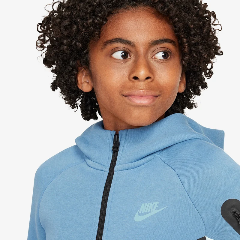 Haut Nike Sportswear Tech Fleece Zippé pour Enfant (8-15 ans)
