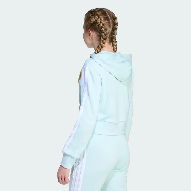 adidas Kids Veste à capuche entièrement zippée Essentials En