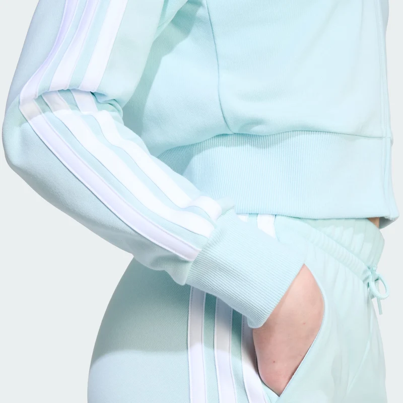 adidas Kids Veste à capuche entièrement zippée Essentials En