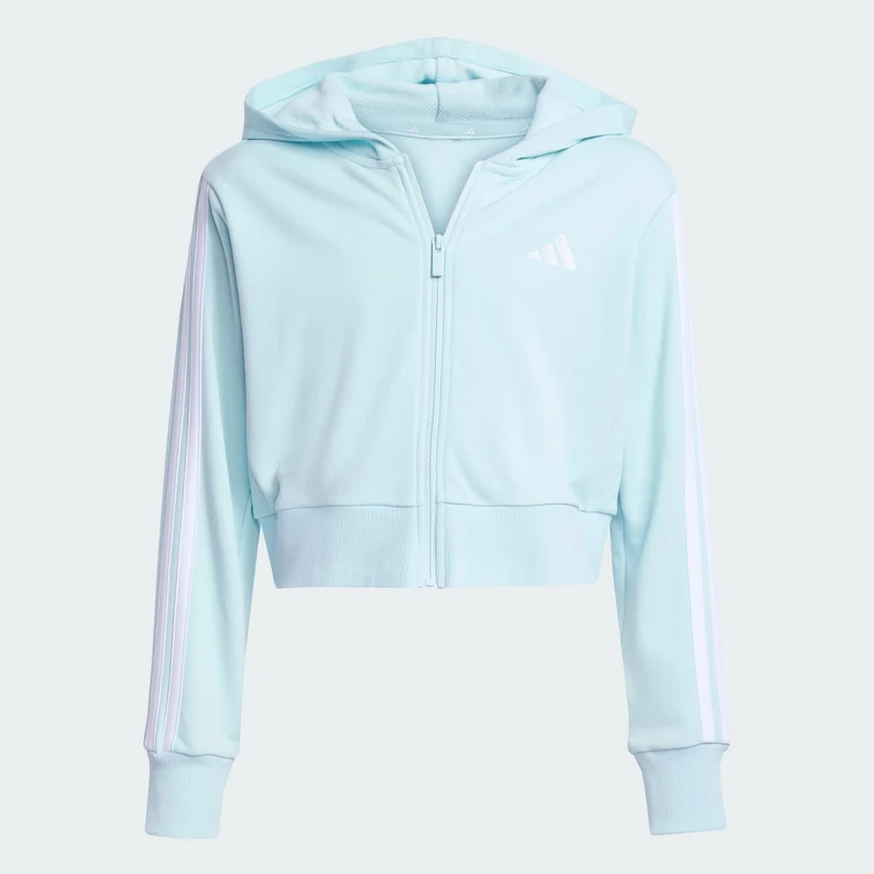 adidas Kids Veste à capuche entièrement zippée Essentials En