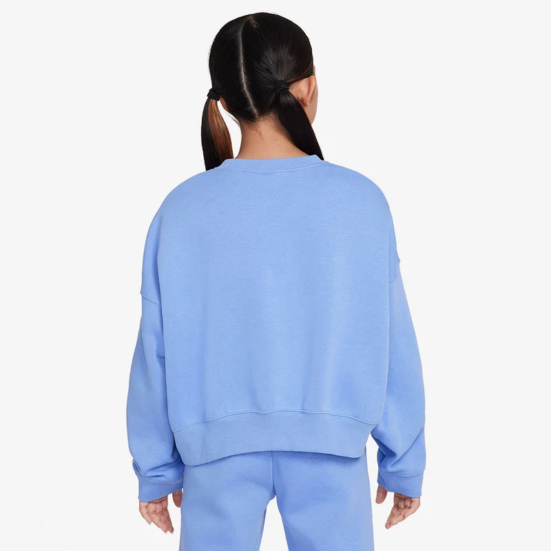 Haut Col Rond Nike Sportswear Trend Fleece Crop pour Enfant plus âgé