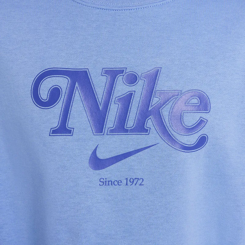 Haut Col Rond Nike Sportswear Trend Fleece Crop pour Enfant plus âgé
