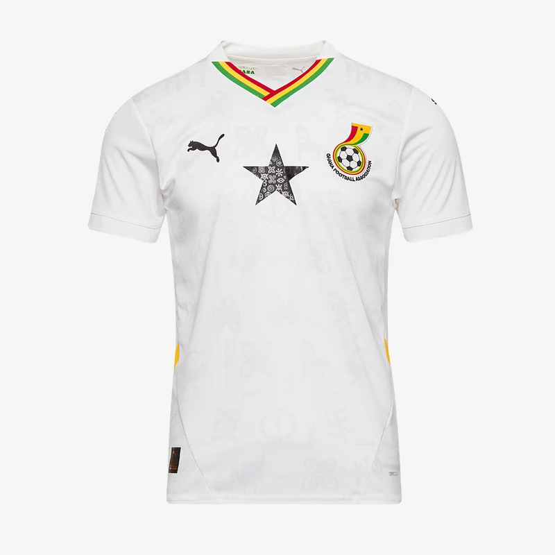 Maillot Domicile Puma Ghana 2025 Replica