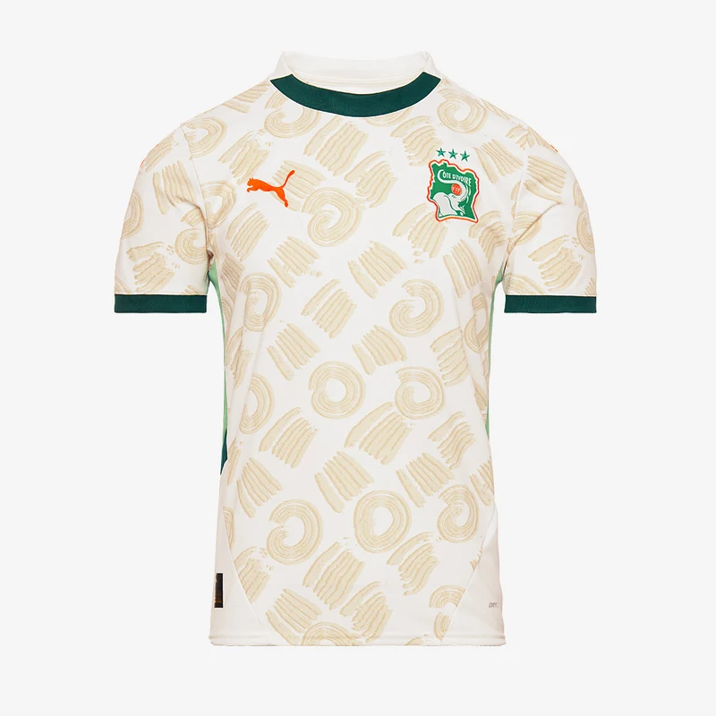 Maillot Extérieur Puma Côte d'Ivoire 2025 Replica