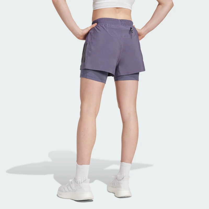 adidas Women Short 2 en 1 Own the Run Climacool