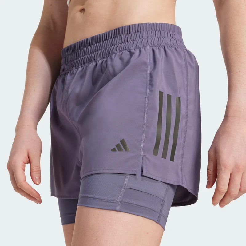 adidas Women Short 2 en 1 Own the Run Climacool