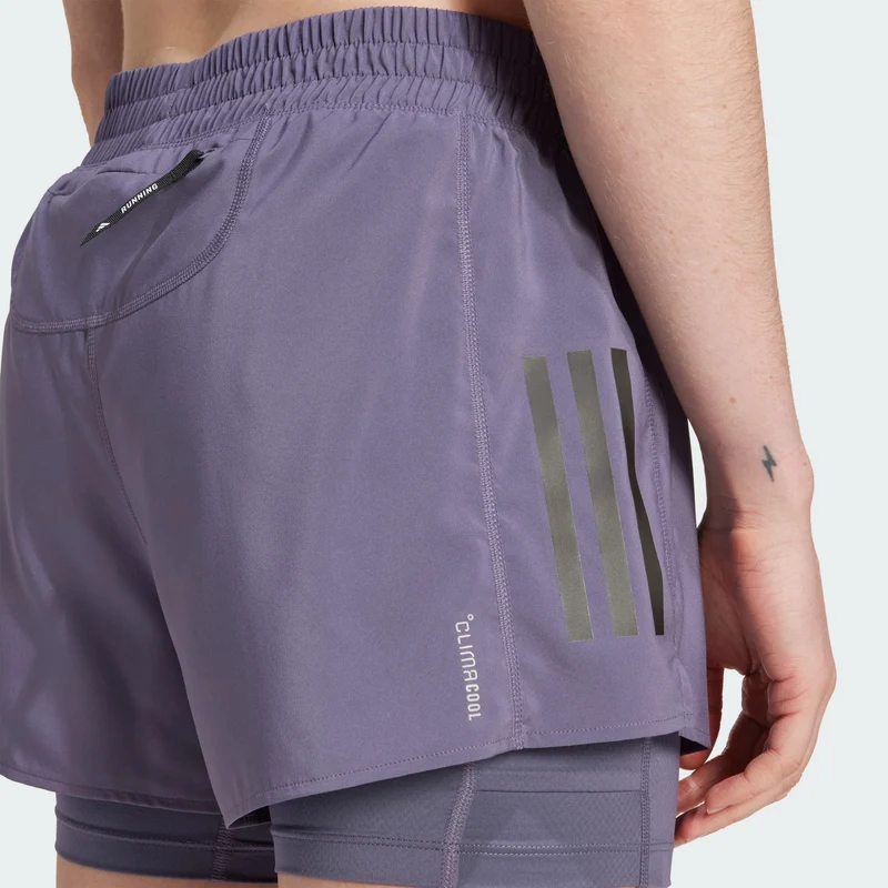 adidas Women Short 2 en 1 Own the Run Climacool