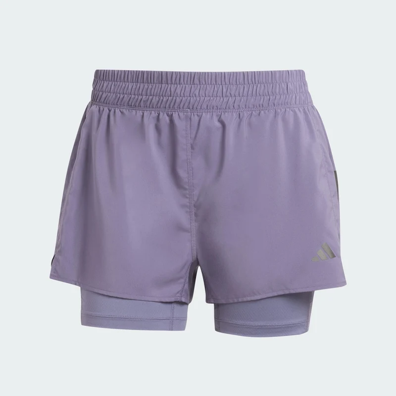 adidas Women Short 2 en 1 Own the Run Climacool