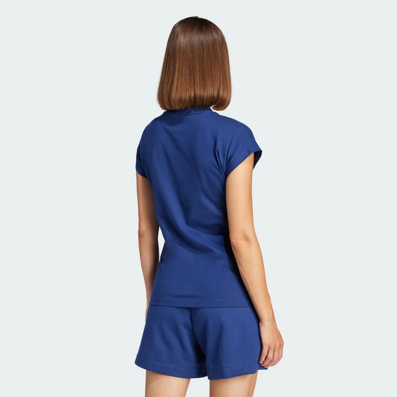 adidas Womens Essentials Linear Cotton Tee