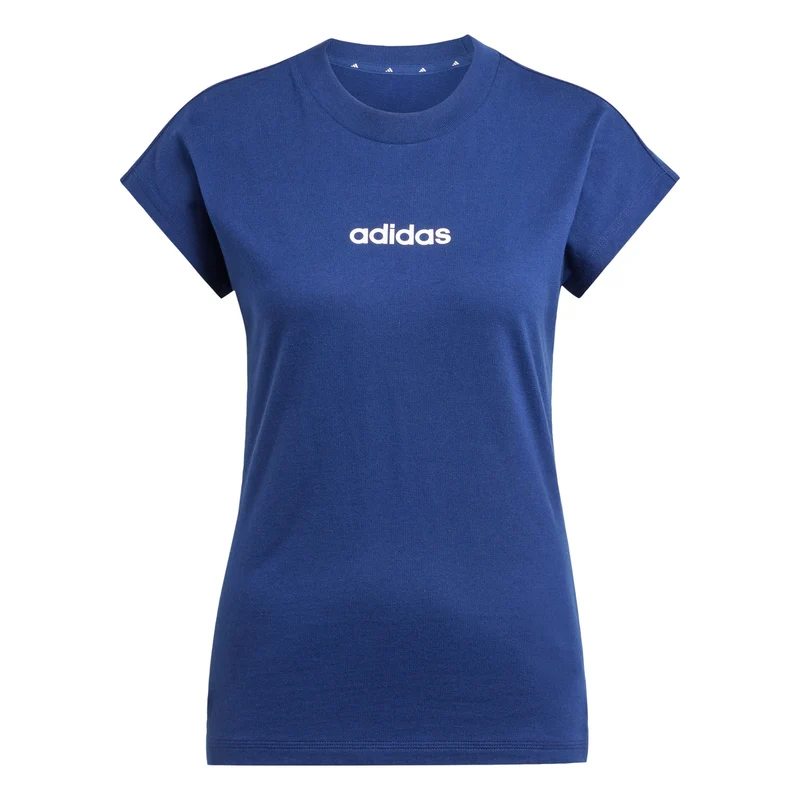adidas Womens Essentials Linear Cotton Tee