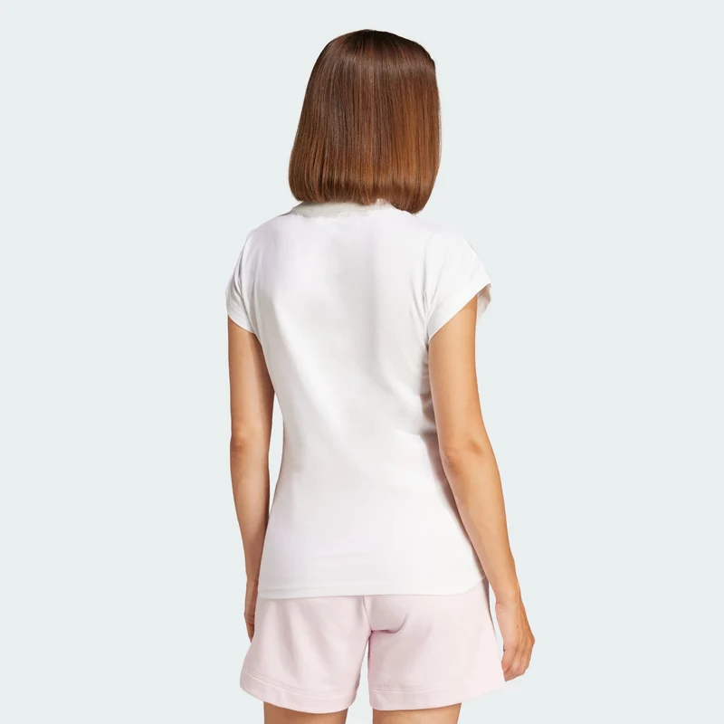 adidas Womens Essentials Linear Cotton Tee