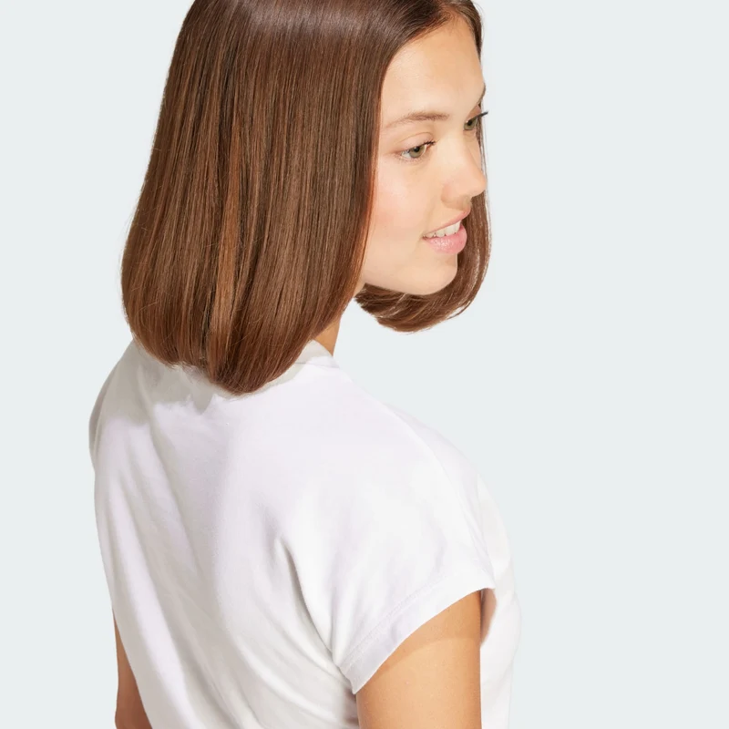 adidas Womens Essentials Linear Cotton Tee
