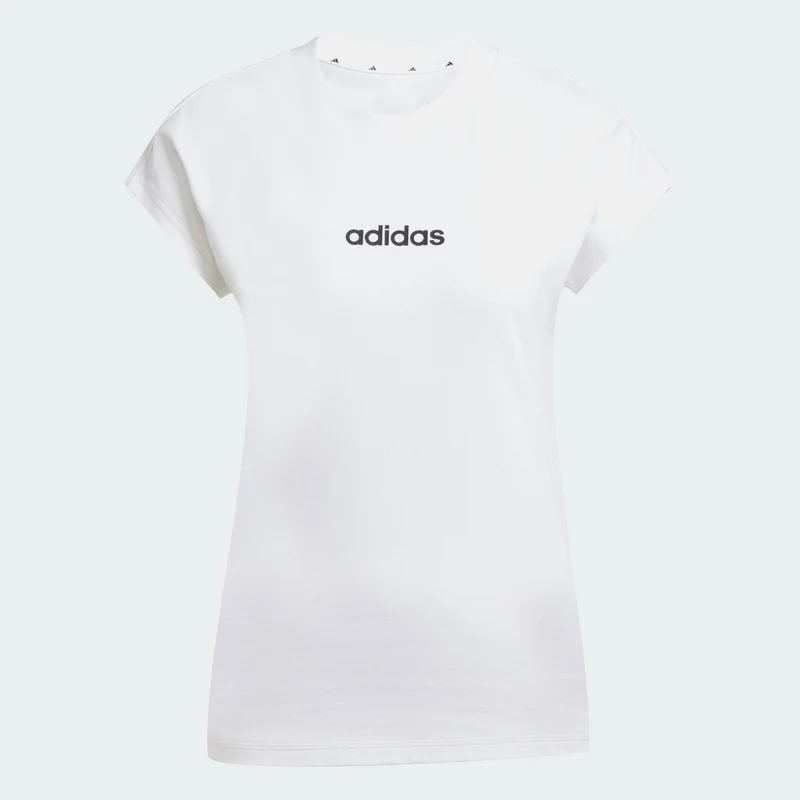 adidas Womens Essentials Linear Cotton Tee