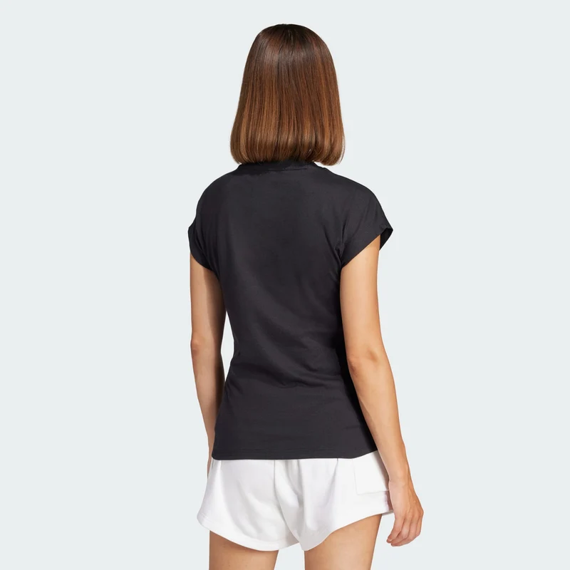 adidas Womens Essentials Linear Cotton Tee