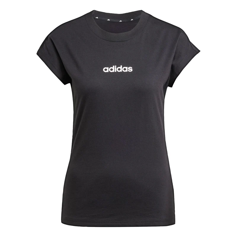adidas Womens Essentials Linear Cotton Tee