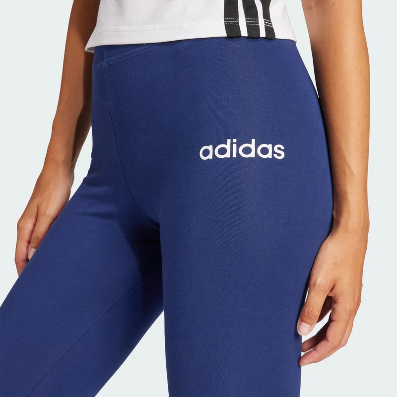 adidas Womens Essentials Linear Cotton Leggings