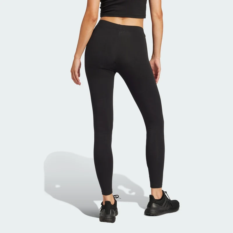 adidas Womens Essentials Linear Cotton Leggings