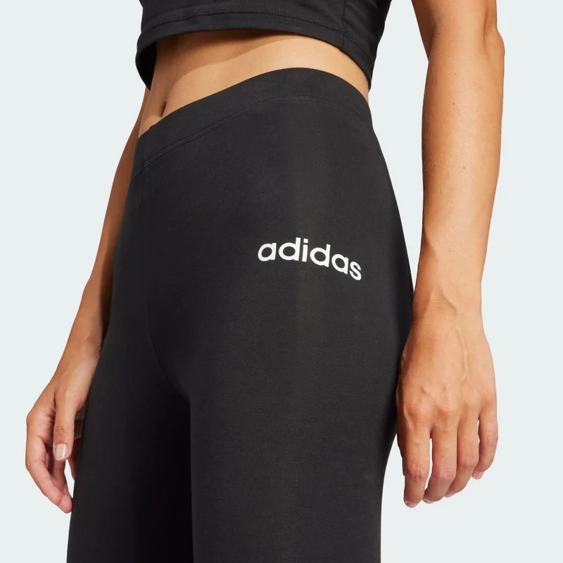 adidas Womens Essentials Linear Cotton Leggings