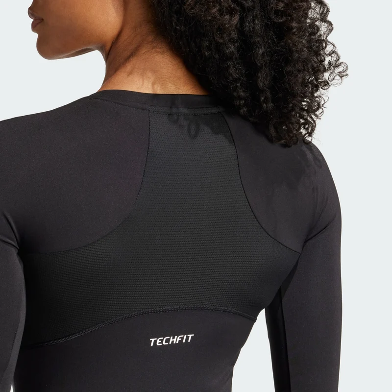 adidas Women Haut d'entraînement à manches longues TECHFIT