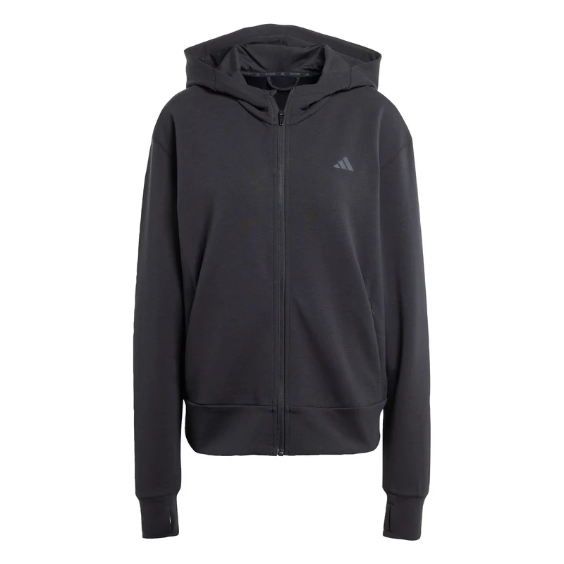 adidas Women Veste à capuche entièrement zippée Designed 4 T