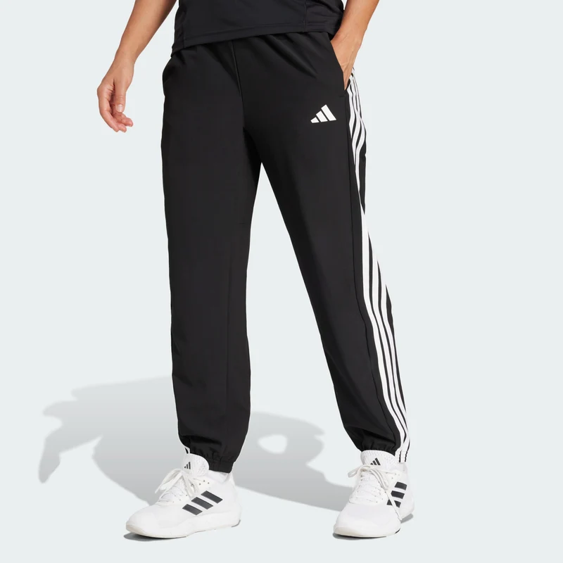 adidas Women Pantalon toile 3 bandes Train Essentials