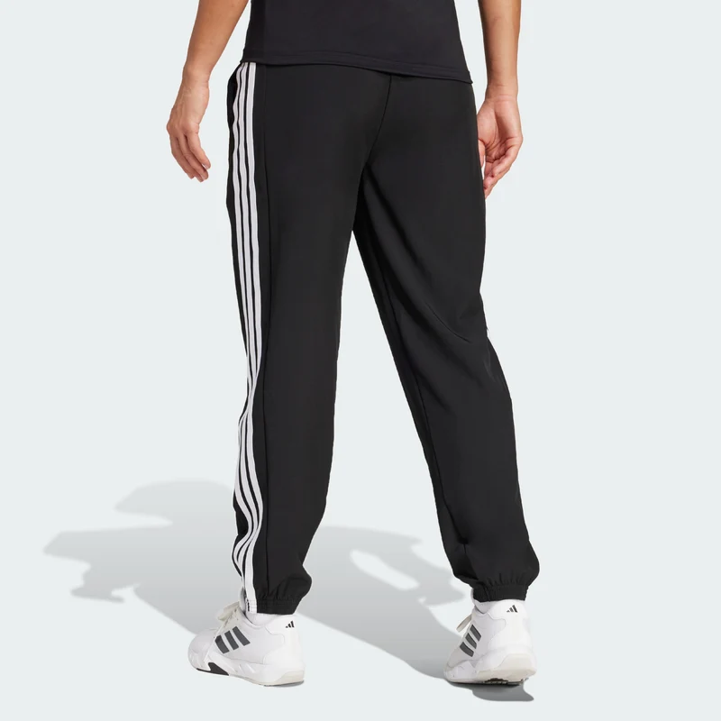 adidas Women Pantalon toile 3 bandes Train Essentials