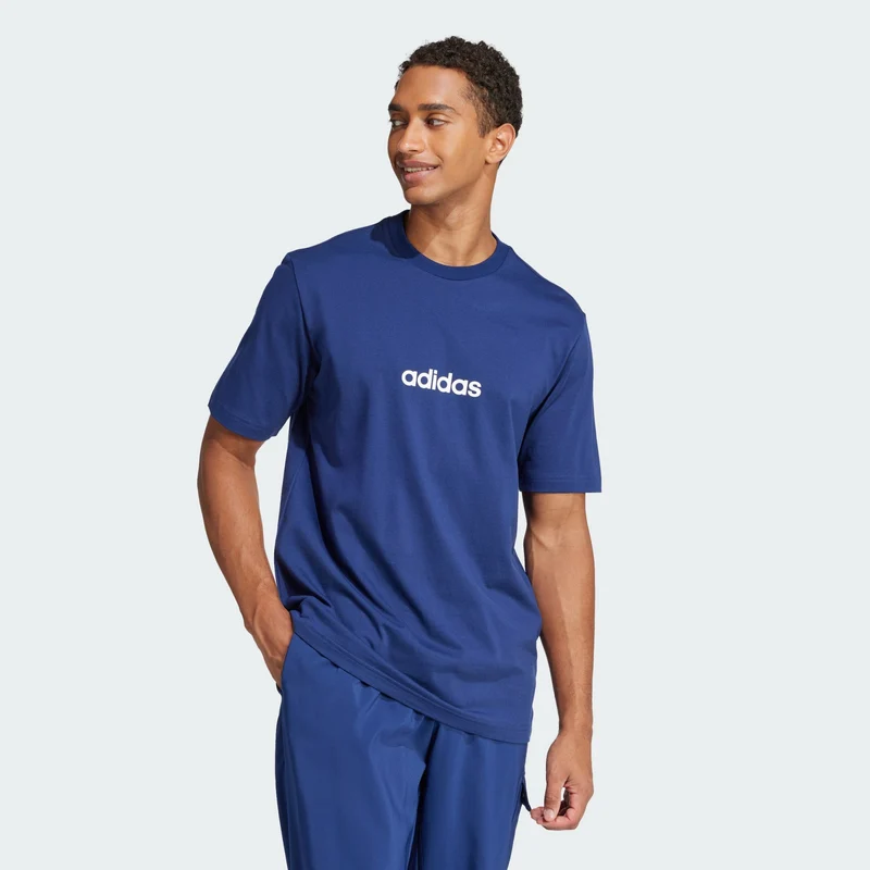 adidas Essentials Linear Single Jersey Tee