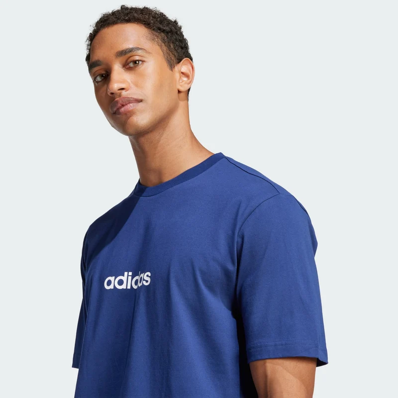 adidas Essentials Linear Single Jersey Tee