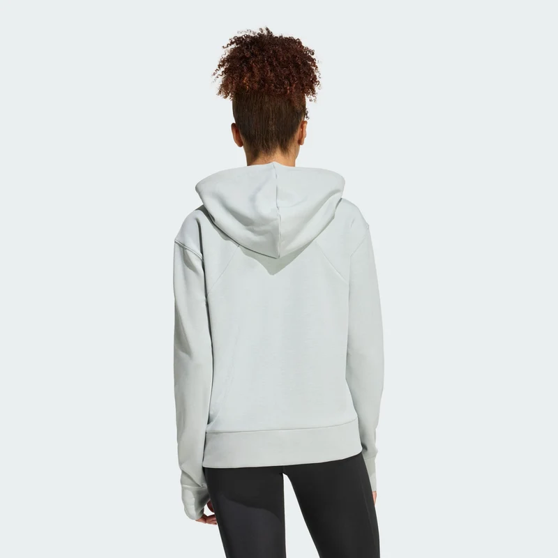adidas Women Veste à capuche entièrement zippée Designed 4 T