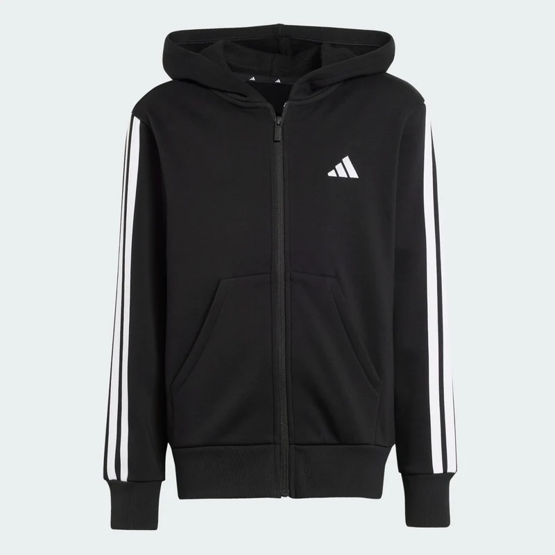 adidas Kids Veste à capuche entièrement zippée Essentials En